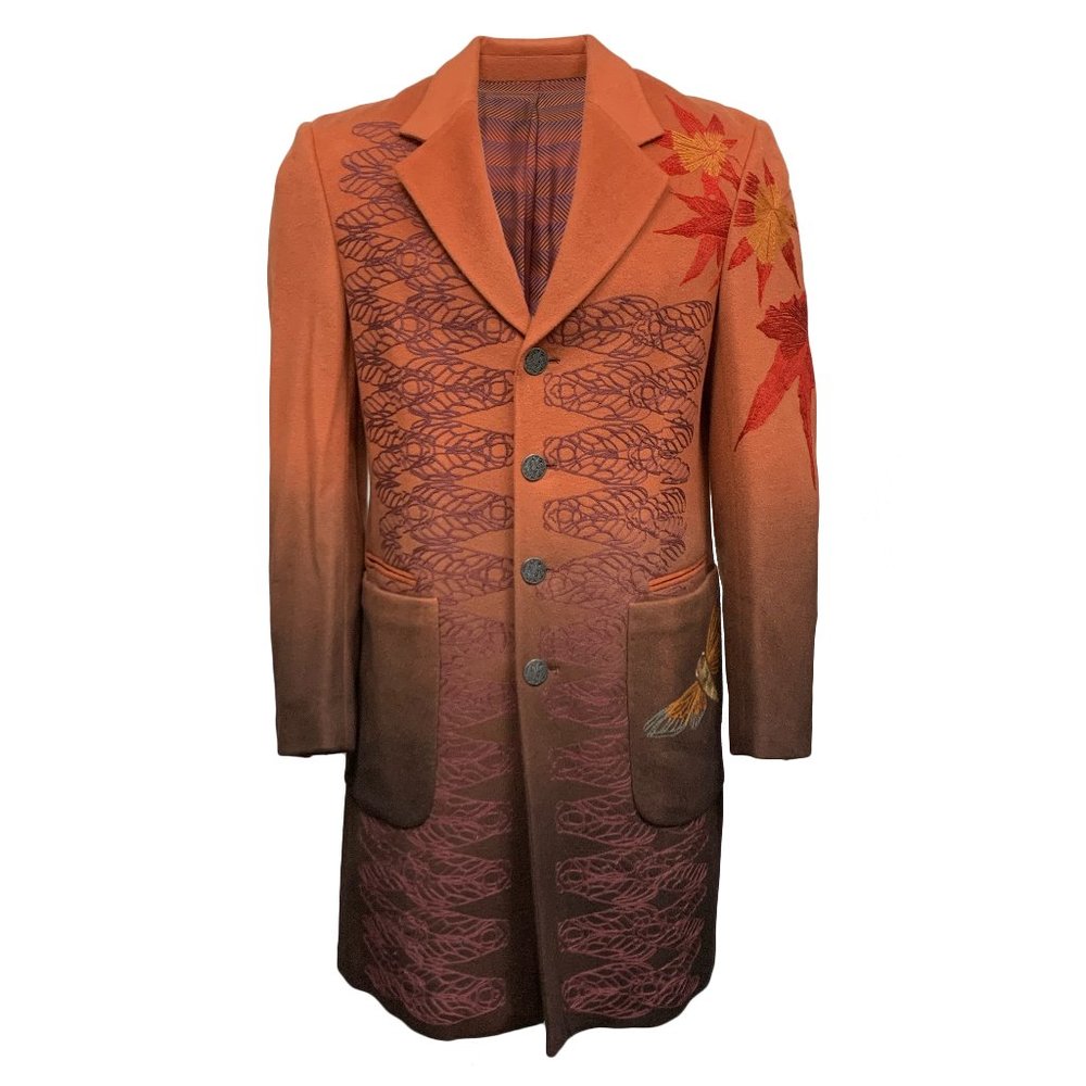 VINTAGE Asylum by Raw7 Cashmere Trench Coat "Moth"